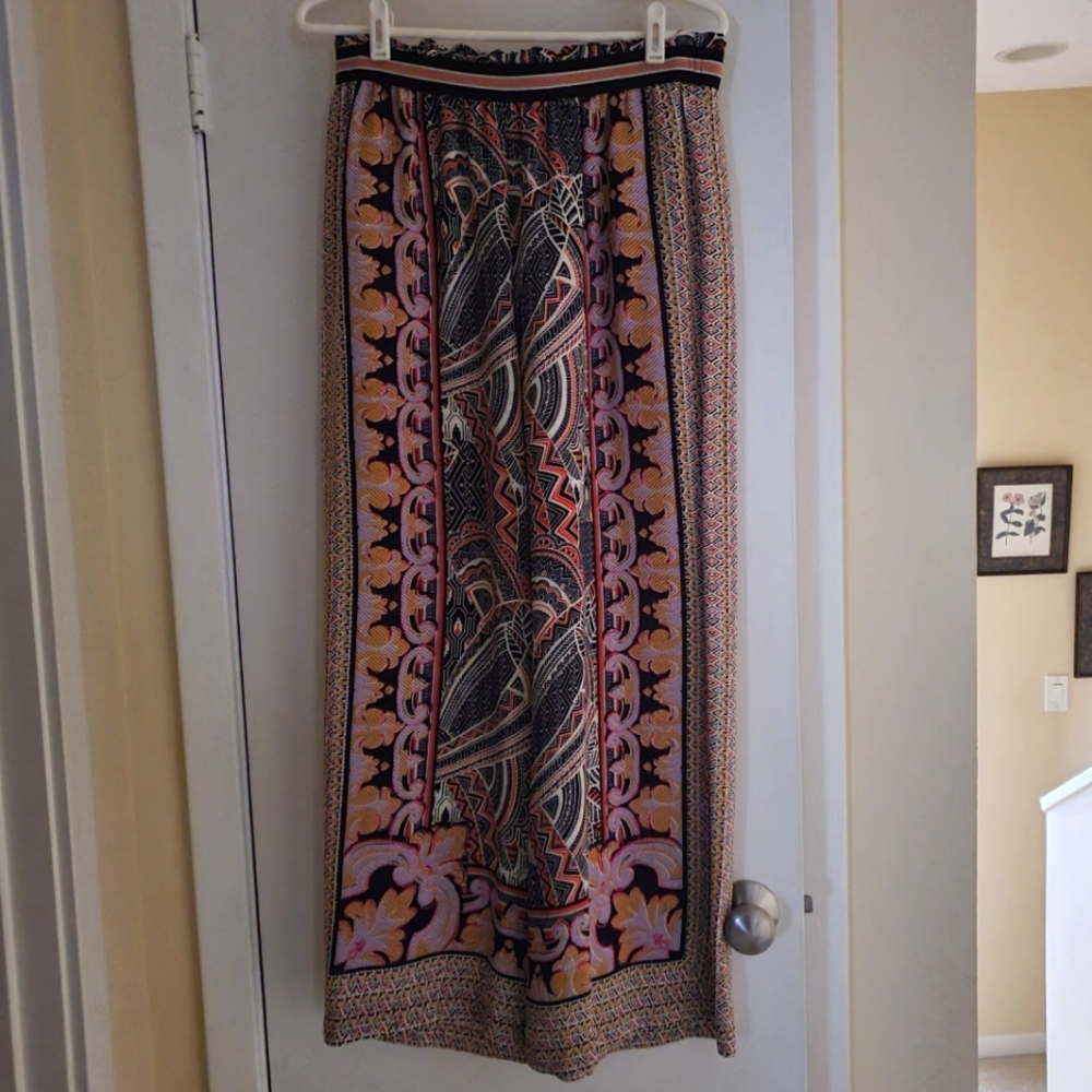 Anthropologie Crop Wide Leg Pants